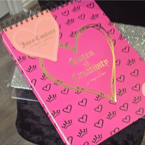 Juicy Couture Home Queen Of Creativity Logo Sketchbook - Picture 3 of 6